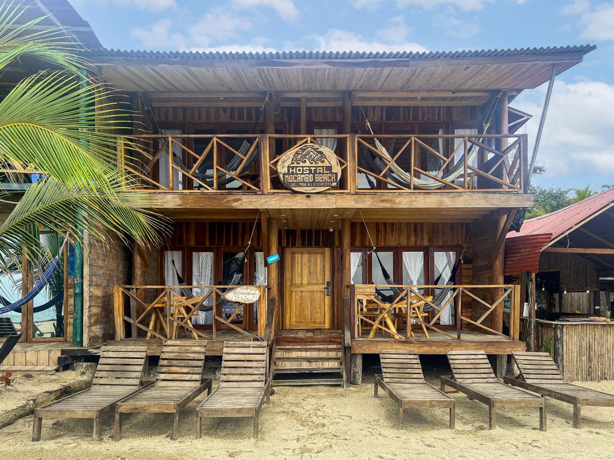 Hostal Mocambo Beach Guachaca Bagian luar foto